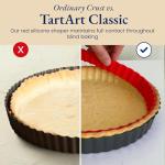 9-Inch Nonstick Tart Pan with Removable Bottom
