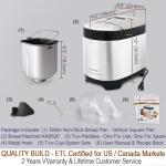29-in-1 Smart Bread Machine with Gluten Free Setting