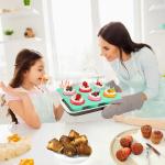 Zorazio Nonstick 2-Pack Silicone Popover Pans