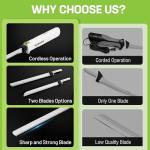 WORKPRO Cordless Electric Knife for Easy Carving