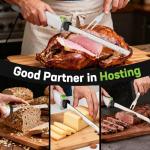 WORKPRO Cordless Electric Knife for Easy Carving