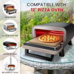 Unicook 12-Inch Square Pizza Stone for Oven