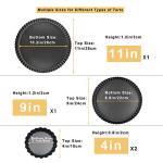 Yamteck 11" & 9" Round Tart Pans Set