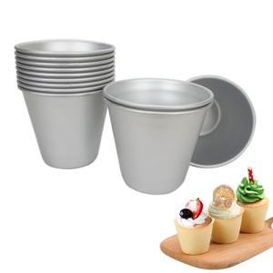 Large Aluminium Popover Pans Set of 12