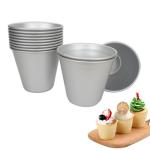 Large Aluminium Popover Pans Set of 12