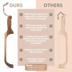 HOTTOR Wooden Sourdough Bread Knife and Slicer