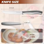 isheTao 6-Piece High Carbon Steak Knife Set