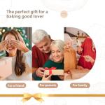 HOTTOR Wooden Sourdough Bread Knife and Slicer