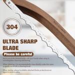 RAPSAKEMOH Sourdough Bread Knife for Perfect Slices