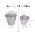 Large Aluminium Popover Pans Set of 12