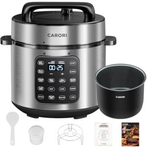 6 Qt Electric Pressure Cooker with Touchscreen, 9 Functions