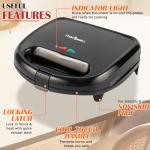 Vivicreate Electric Sandwich Maker and Panini Press