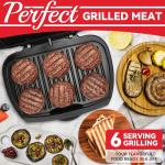 SugarWhisk Family-Sized Electric Indoor Grill