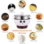 4-in-1 Electric Cooker Skillet and Hot Pot