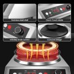 Powerful 1800W Electric Wok for Home and Commercial