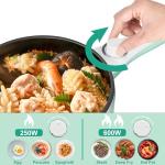 Dezin Electric Mini Hot Pot with Non-Stick Pan