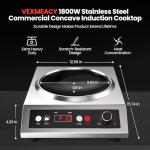 Powerful 1800W Electric Wok for Home and Commercial