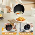 Stariver 1.5L Electric Hot Pot - Mini Noodle Cooker
