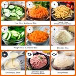 Homtone 16-Cup Heavy-Duty Food Processor