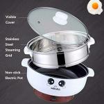 4-in-1 Electric Cooker Skillet and Hot Pot