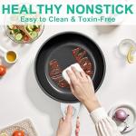 Dezin Electric Mini Hot Pot with Non-Stick Pan