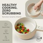 Ceramax PRO 2.5L Electric Hot Pot and Steamer