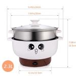 4-in-1 Electric Cooker Skillet and Hot Pot