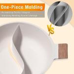 Dezin 5-QT Double Flavor Hot Pot with Divider