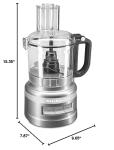 Kitchenaid 7 Cup Food Processor - Contour Silver