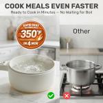 Ceramax PRO 2.5L Electric Hot Pot and Steamer