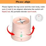 Wireless Portable Juicer Blender for Fresh Drinks