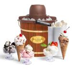 Old-Fashioned Electric Ice Cream Maker - 4 Quart
