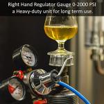 Kegconnection Regulator Gauge 0-2000 PSI