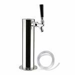 Stainless Steel Single Tap Beer Tower Kit