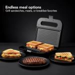 OVENTE Electric Panini Press with Nonstick Plates