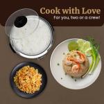 6-Cup Rice Cooker & Steamer with Keep Warm