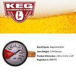 Kegconnection Regulator Gauge 0-2000 PSI