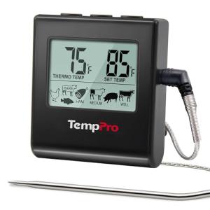 TempPro TP16 Large LCD Digital Meat Thermometer