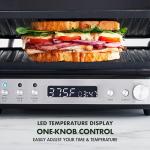 GreenPan 6-in-1 Stainless Steel Contact Grill