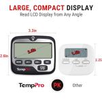 TempPro TM01 Digital Kitchen Timer with Backlight