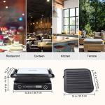 VEVOR 7-in-1 Electric Indoor Grill and Panini Press