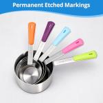 10-Piece Stainless Steel Measuring Cups and Spoons Set