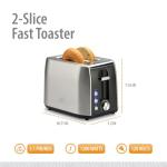 Toastmaster Quick 2-Slice Toaster