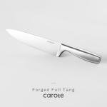 CAROTE 12-Piece Stainless Steel Knife Set with Block