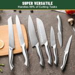 EWFEN 14-Piece German Stainless Steel Knife Set