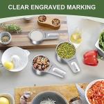 Stainless Steel Measuring Cups and Spoons Set
