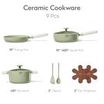CAROTE Nonstick Ceramic Cookware Set, 9 Pieces