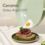 CAROTE Nonstick Ceramic Cookware Set, 9 Pieces