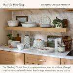 Set of 3 Gray and White Mixing Bowls