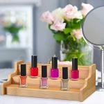 Expandable 3-Tier Bamboo Spice Rack Organizer